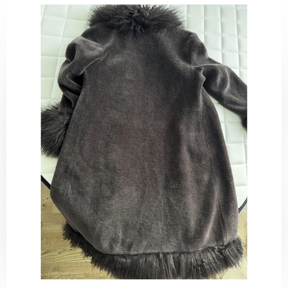 Charlotte Simone Limited Edition Donna Coat in Chocolate Brown - Picture 11 of 13